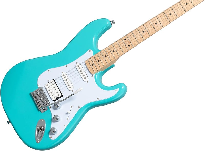 Kramer Focus VT-211S Electric Guitar in Teal - Image 1