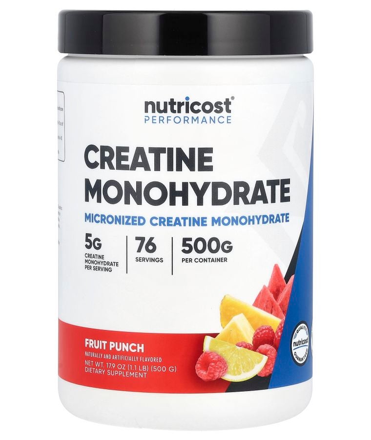 Performance Creatine Monohydrate Fruit Punch 1.1 lbs (500 g)