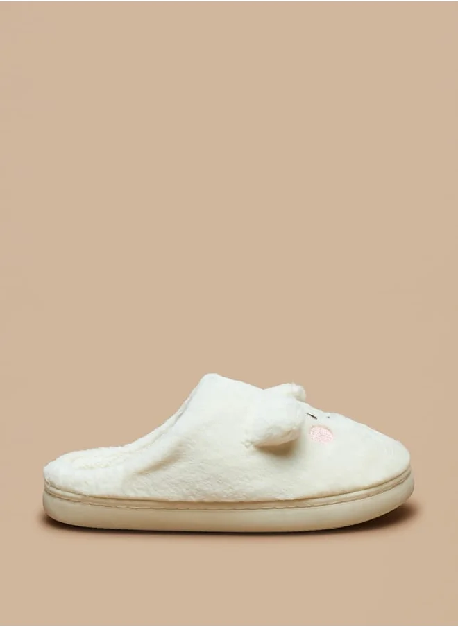 Le Confort Ear Applique Bedroom Slippers