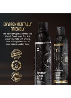 The Beard Struggle Radiance Beard Wash & Conditioner Bundle Pack Of 2 (Valhalla Gates)  - Image 4