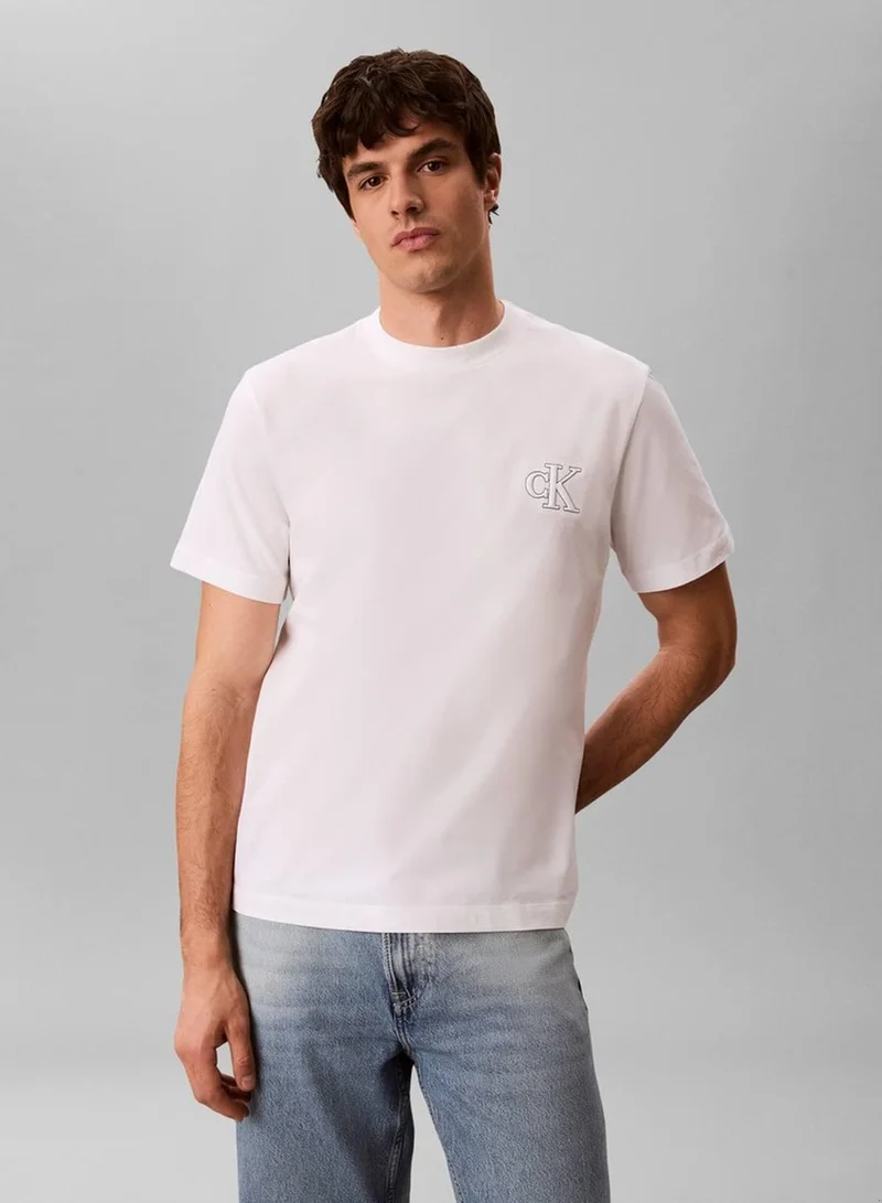 Relaxed Embossed Logo T-shirt
