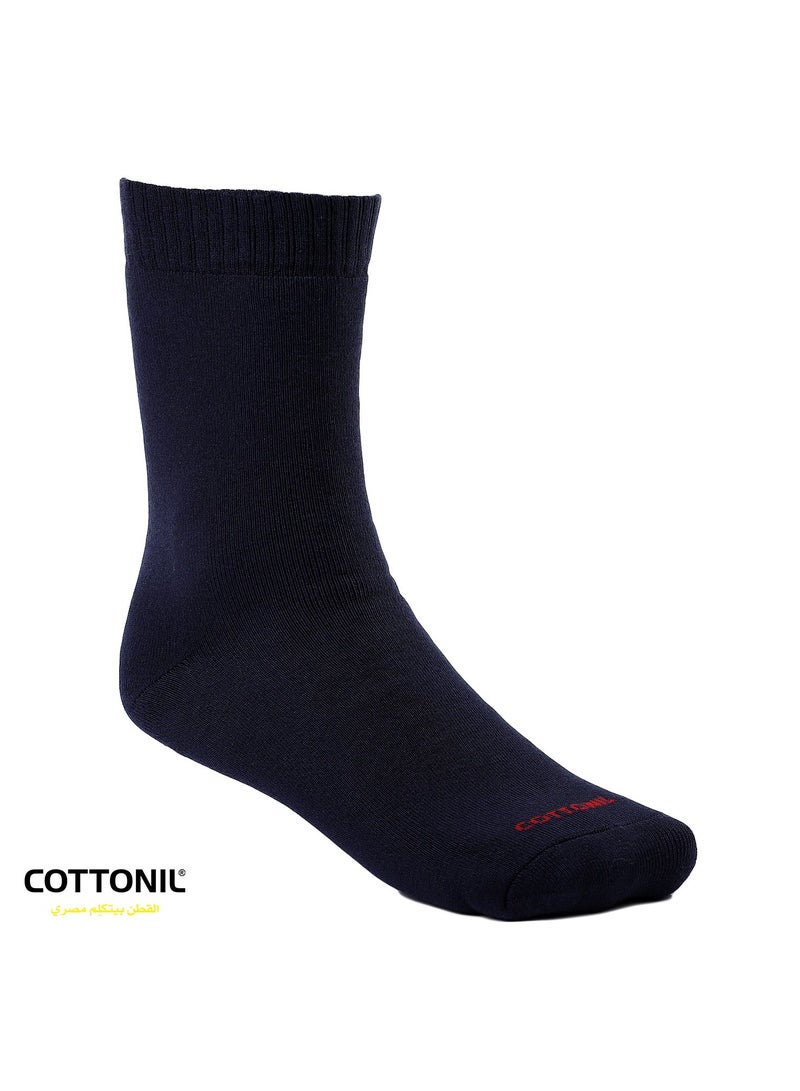 COTTONIL Pack of 3 Cotton Half Towel Sport Socks for Men - Image 2