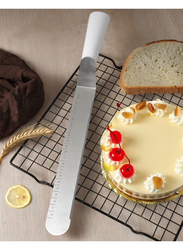Spatula for Baking, Kitchen Scraper, Cake Spatula - Image 2