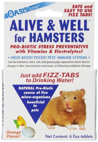 OASIS No 80063 Alive and Well, Stress Preventative and Pro-Biotic Tablets for Pocket Pets - Image 3