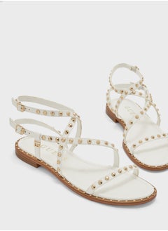 GUESS Yamara Casual Flat Sandals  - Image 4