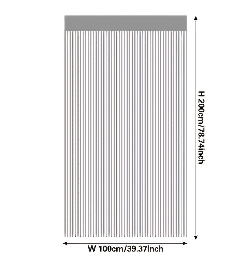 1pc 78.74 X 39.37 Inch Green And White Gradient Romantic Heart Pattern Curtain For Valentine S Day Wedding Bedroom Dress Up Partition Curtain Without Rods - Image 2