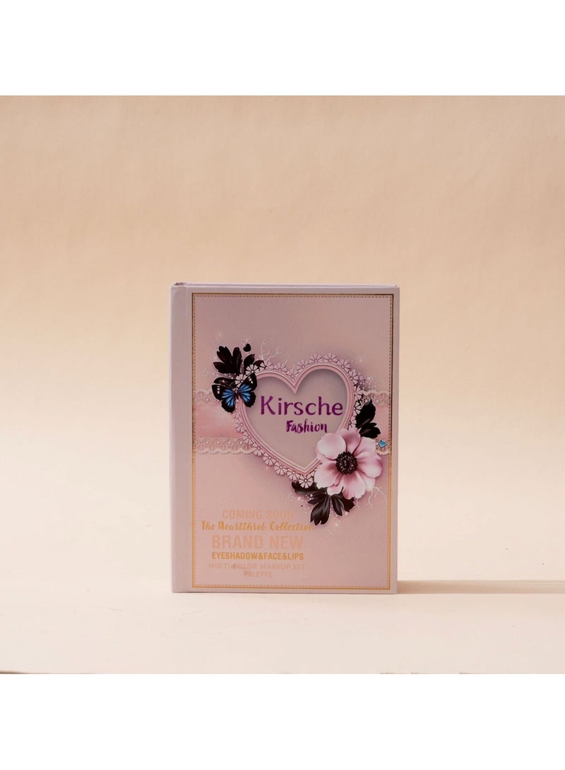 Huitich All-in-One Makeup Book Palette Eyeshadow, Blush & Lip Colors Set - Image 4