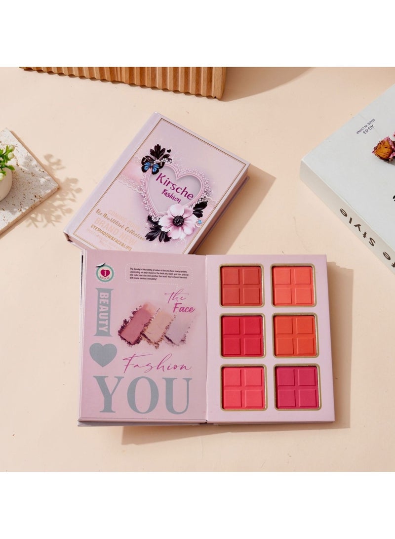 Huitich All-in-One Makeup Book Palette Eyeshadow, Blush & Lip Colors Set - Image 5