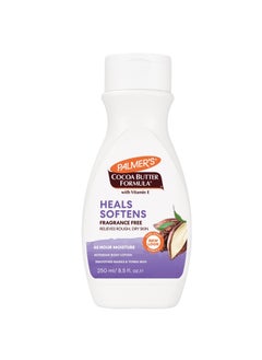 Palmers Cocoa Butter Formula Daily Skin Therapy Fragrance Free Lotion for Dry Skin Unscented Body Lotion Flip Cap Bottle 85 Fl Oz