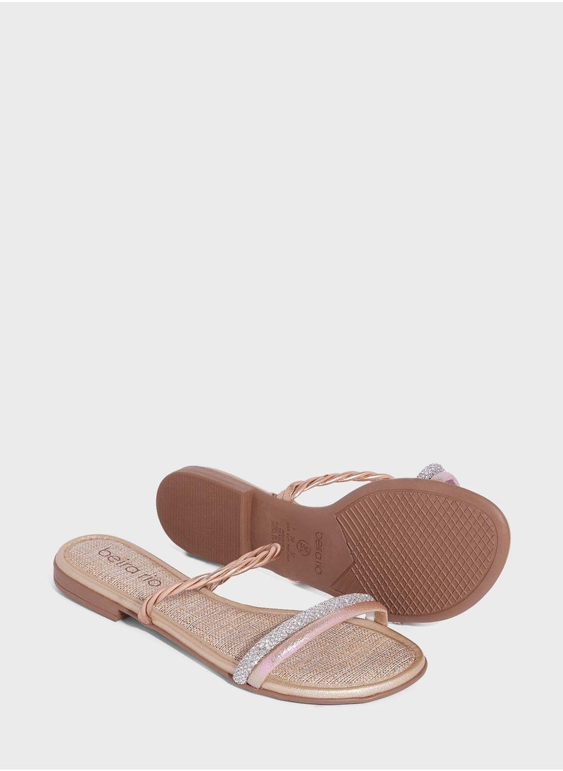 Beira Rio - Sienna Multi Strap Flat Sandals - Image 1