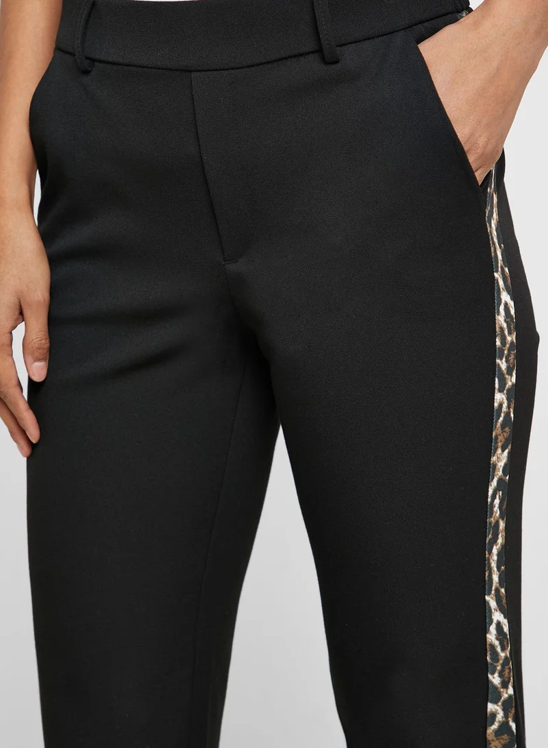 VERO MODA Animal Print Panel Pants