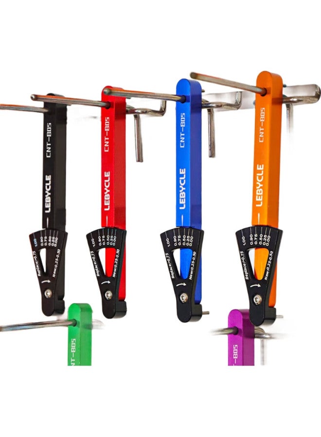 LeBycle Mountain And Road Bicycle Chain Measuring Ruler, Wear Indicator, Chain Stretcher, Chain Inspection Test Gauge Tool - Image 2