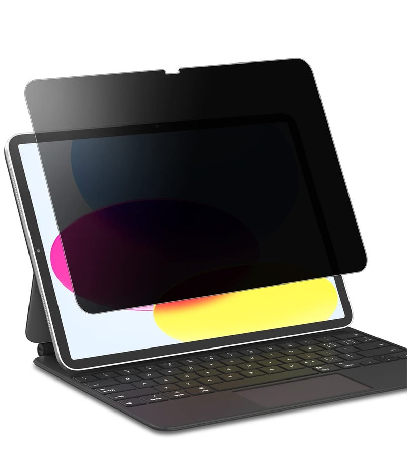 FILMEXT Privacy Screen Protector for iPad (A16) 11th/10th Generation (2025/2022) A3354 A3355 A3356 A2696 A2757 A2777 A3162, Anti-Spy Anti Blue Light Glare Landscape Privacy Filter Matte PET Screen - Image 1