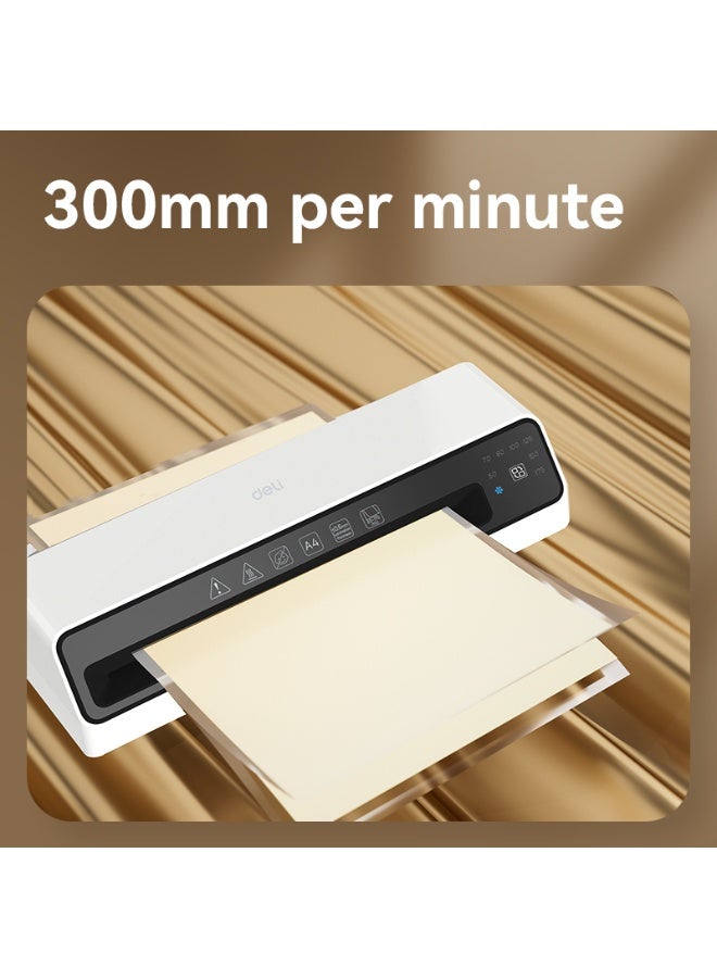 ديلي ماكينة تغليف حراري وبارد A4 بسماكة 50–175 ميكرون وسرعة 300 مم/دقيقة للاستخدام المكتبي - Image 3