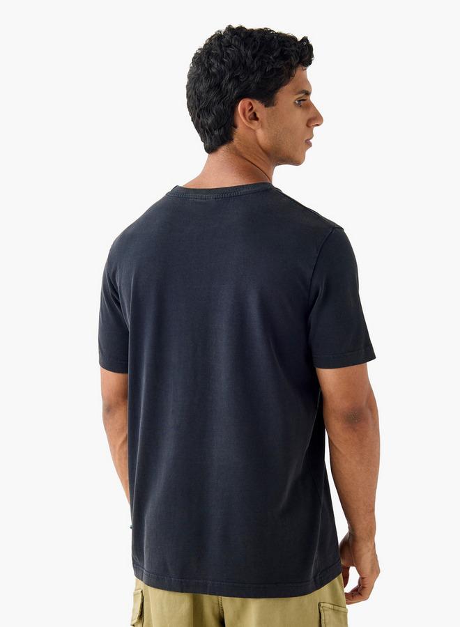 سبلاش فيڤ تيشيرت بطبعة سترينجر ثينجز بياقة دائرية - Image 3