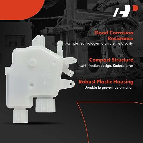 A-Premium مشغل قفل باب A-Premium متوافق مع مركبات نيسان - باثفايندر 2008 2009 2010 2011 2012، بدون نظام المفتاح الذكي - الجانب الأمامي الأيمن للراكب، استبدال# 80500ZS32Z - Image 5