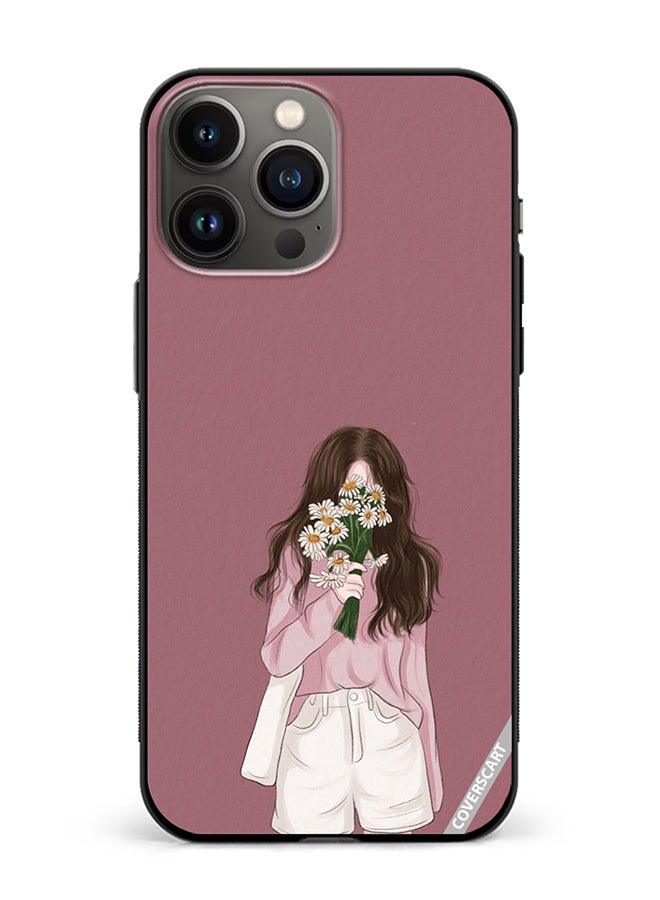 COVERSCART Protective Case Cover For Apple iPhone 13 Pro Max Jenny Design Pink