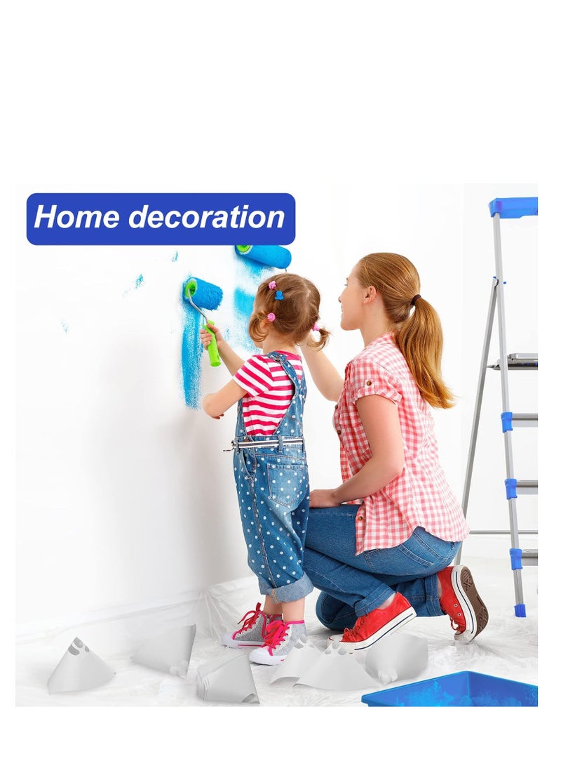 SOLARAE 100 Pcs Paint Strainers, Disposable Paint Filter Resin Filter Cone Paint Filter Screen, with 149 Micro Flow Nylon Mesh, for Automotive Spray, Guns Paint, Art Crafts Painting Projects - Image 5