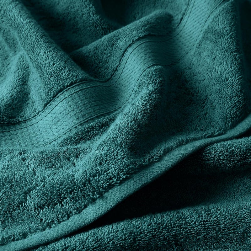 سوبيريور مجموعة مناشف 900GSM 6 قطع TL، 6 قطع، لون أزرق مخضر - Image 4