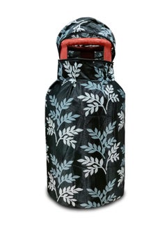 KANUSHI KANUSHI Industries Washable Cotton 1 Pcs Lpg Gas Cylinder Cover 1 Pcs MicrowaveOven Cover CYLMicroBlackSmallLEVS  - Image 4