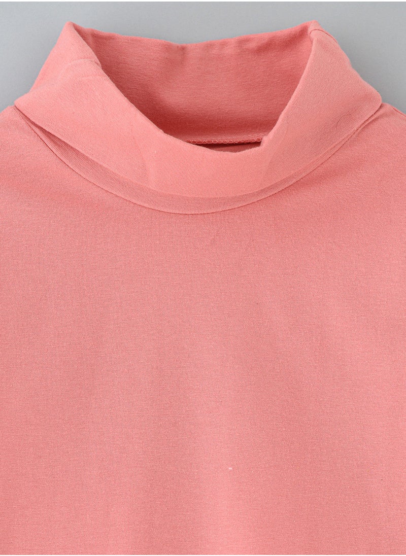 Jelliene - Basic solid turtle neck t-shirt - Image 1