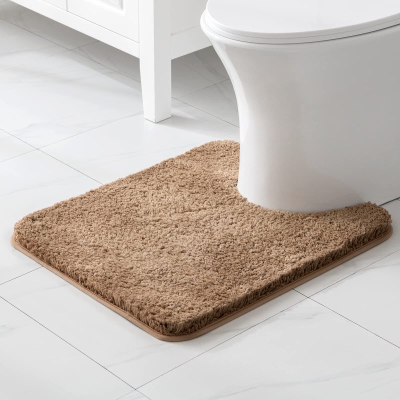 ميولي miulee microfiber poalteet patheet mat u على شكل حرف U سجاد حمام أشعث على شكل حرف U. - Image 1