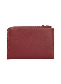 TOMMY HILFIGER Women's Th Distinct Slim Wallet - Faux Leather, Red  - Image 2
