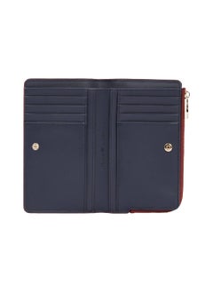 TOMMY HILFIGER Women's Th Distinct Slim Wallet - Faux Leather, Red  - Image 3