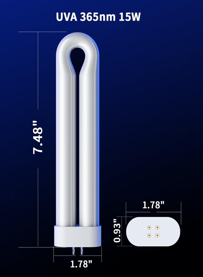 مصباح بديل من Minimoon بقوة 15 واط لجهاز صاعق الحشرات (HK-5/HK-9/HK-10) - Image 3