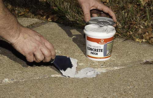 Red Devil 0645 Concrete Repair Patch, Cement Crack Filler, Pre-Mixed, 5.5 Oz. Squeeze Tube, Pack of 12, Gray, 12 Pack, Made in USA - Image 5