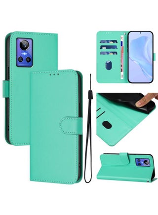 جراب هاتف جلدي بلون سادة لهاتف Realme GT Neo 3 مع حزام (أخضر) - pzsku/Z1B71C43D303BCD3F1629Z/45/_/1739620726/285d0fb3-6ce1-4607-b4bf-dcd5d5c905ce
