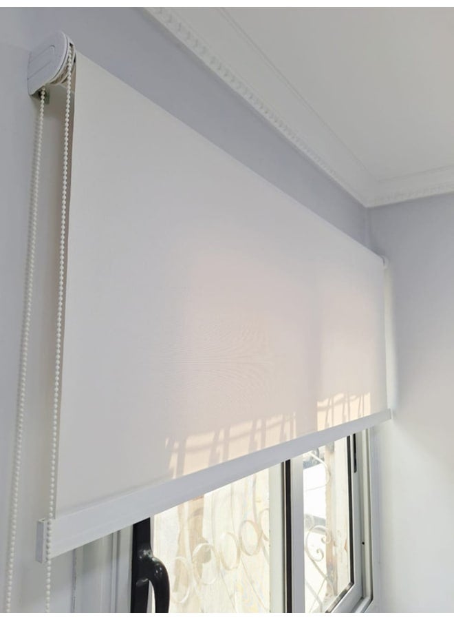 بانيكس  ستائر صن اسكرين ابيض  125W x 125H cm  - Image 5