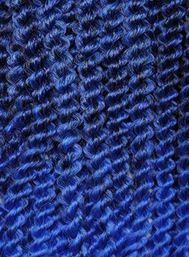 X-pression Braid Outre Crochet Braids X-Pression Twisted Up 3X Springy Afro Twist 24inch (3-pack, 2T1B/BLU) - Image 4