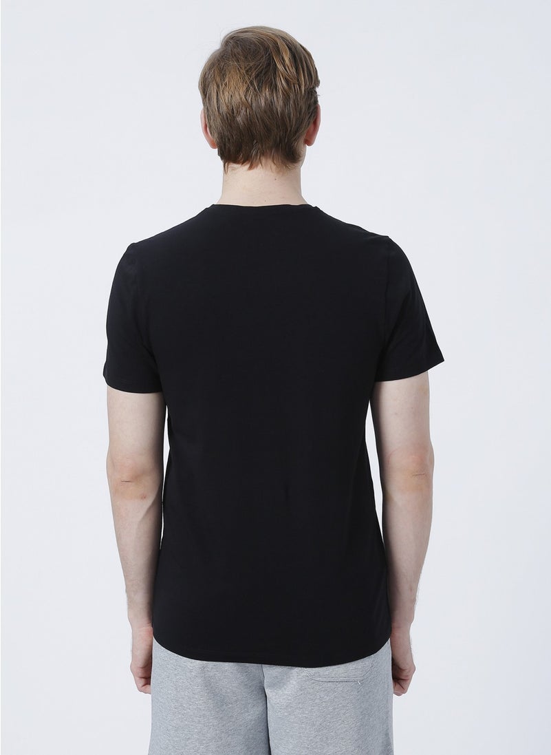 Ni202210501 Crew Neck Black Men's T-Shirt - pzsku/Z1B720ABD3B98AB419815Z/45/_/1730960183/4ca90cf4-bffb-4698-8b0b-bfe389c8df6a