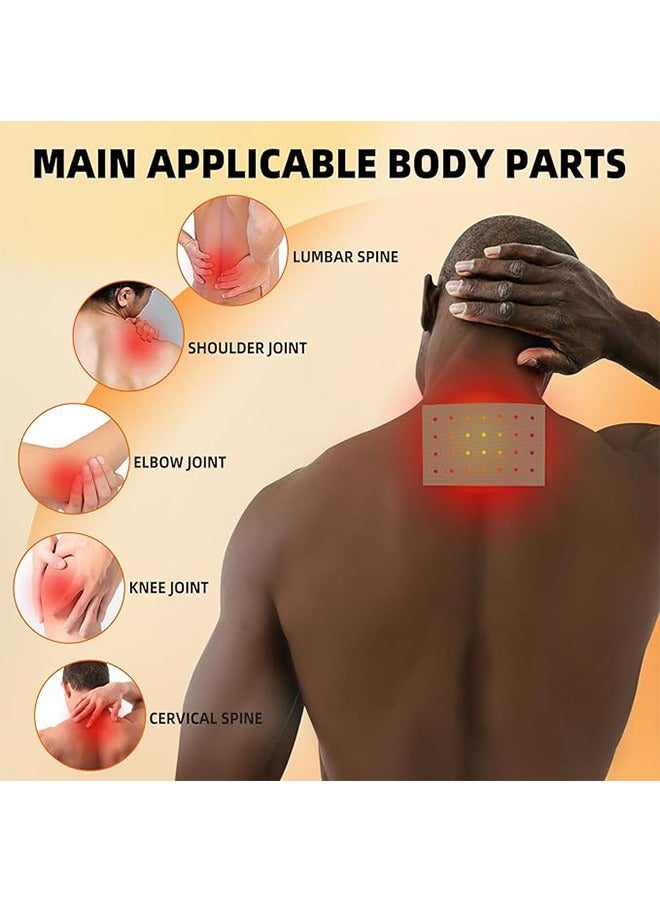 Sumifun 40Pcs Chinese Red Tiger Plaster, Back Patch Ultra Strength Heat Patches for Muscle Joint of Knee Neck Shoulder 5 Packs 8 Each - Image 2