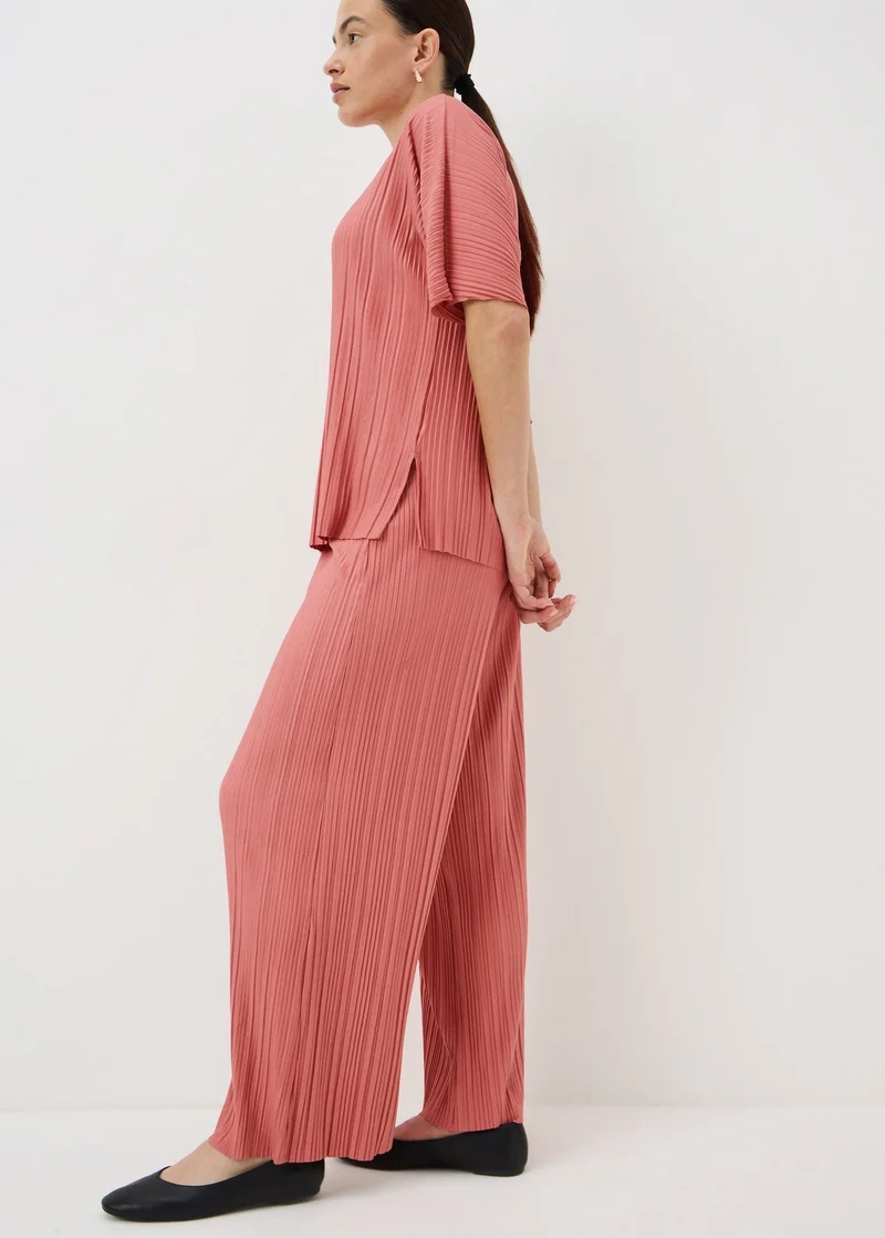 ماتلان Dusty Pink Pleated Co Ord Top