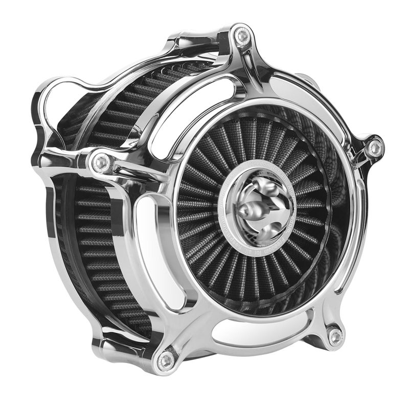 HEYOMOTOR Air Filter Cleaner for Harley Davidson Softail Touring Street Road King Glide Trike for Harley Davidson Air Intake Filters for Softail Dyna 9315 Touring 0107 Grey - Image 2
