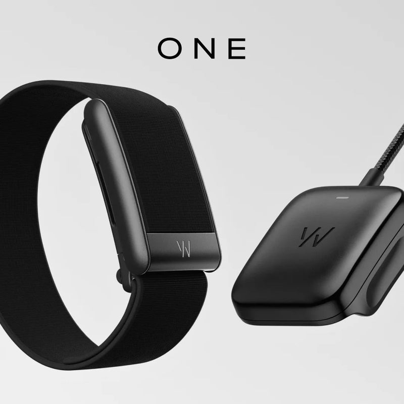 Whoop 5.0 CoreKnit Jet Black One is a smart bracelet - Image 1