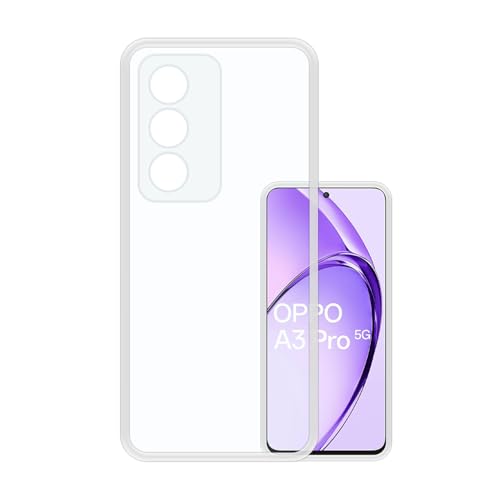 VIDO Transparent Back Case Cover for Oppo A3 Pro 5G (Soft & Flexible & Camera Protection Back Case) - Image 1