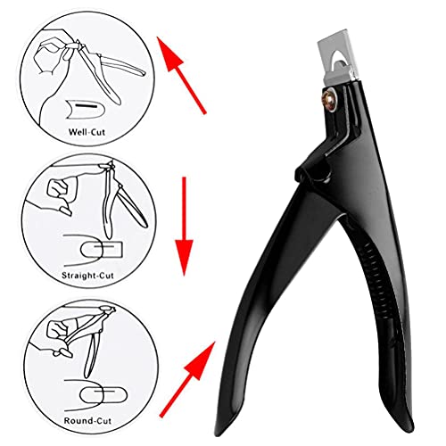 SUMAJU Professional Acrylic False Nail Clippers for Acrylic Nails Nail Tip Cutter Nail Manicure Tool - Image 5