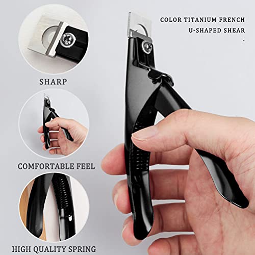 SUMAJU Professional Acrylic False Nail Clippers for Acrylic Nails Nail Tip Cutter Nail Manicure Tool - Image 4