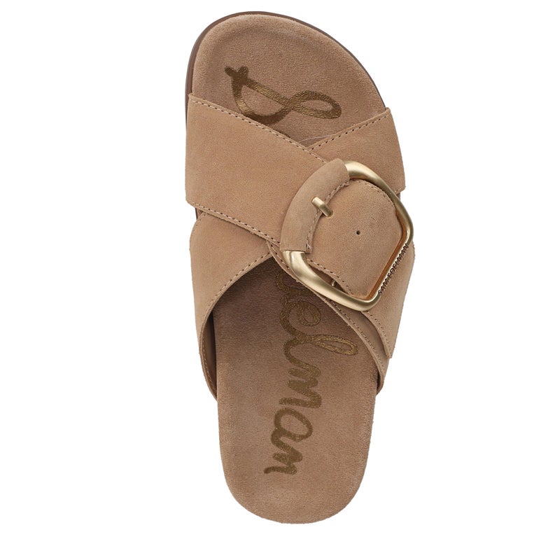 Sam Edelman Women's Darla Slide Sandal, Cyprus Tan, 9 - Image 5