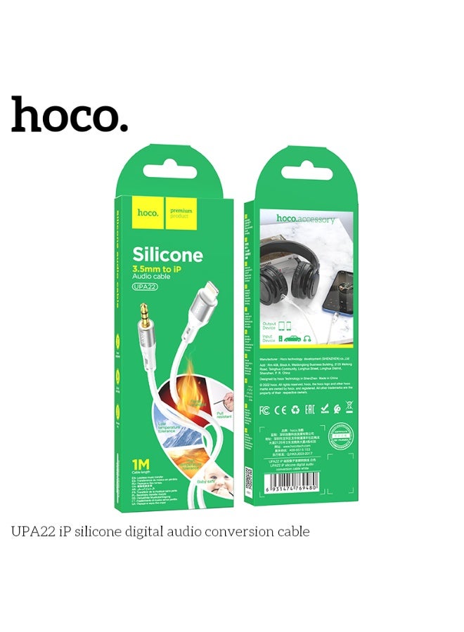 هوكو. كابل تحويل الصوت الرقمي UPA22 iP من السيليكون - Image 4