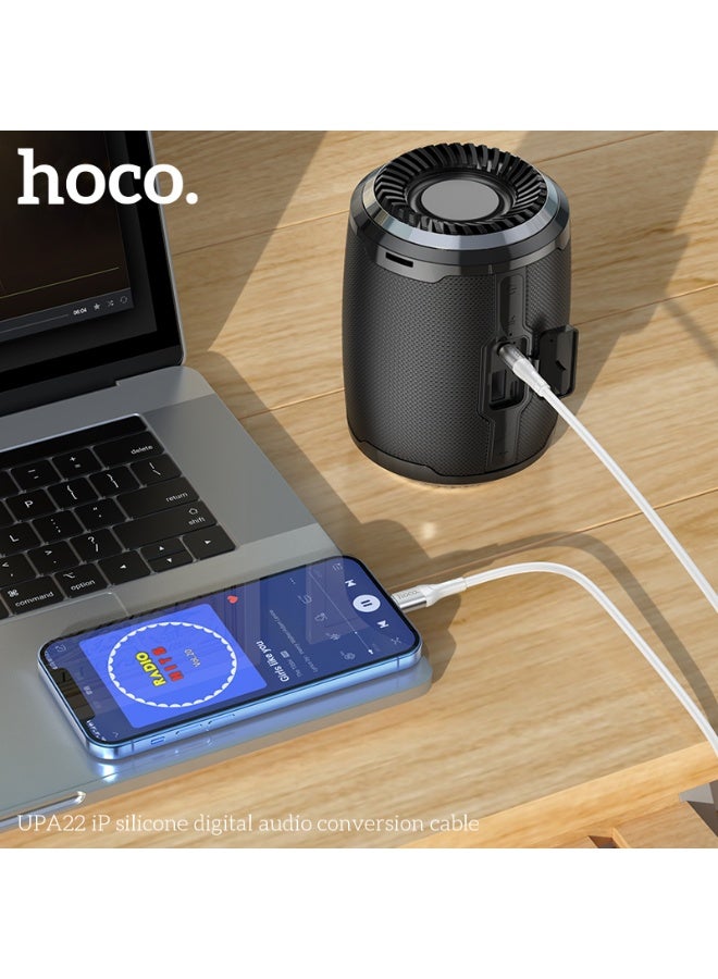 هوكو. كابل تحويل الصوت الرقمي UPA22 iP من السيليكون - Image 3