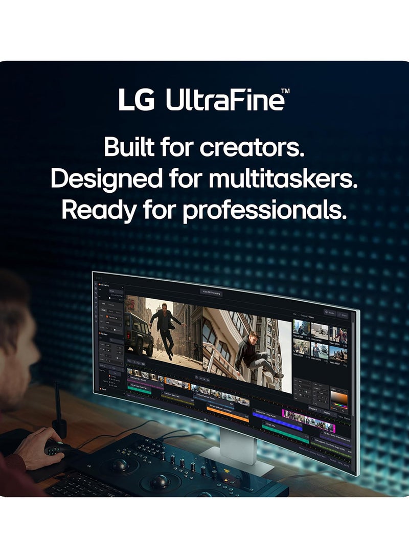 LG 40 inch UltraWide Monitor, Nano IPS Black Display, 5K2K Resolution, 120Hz Refresh Rate, 5ms (GtG) Response Time, AMD FreeSync Premium, Super Resolution+, 40U990A-W white - Image 4