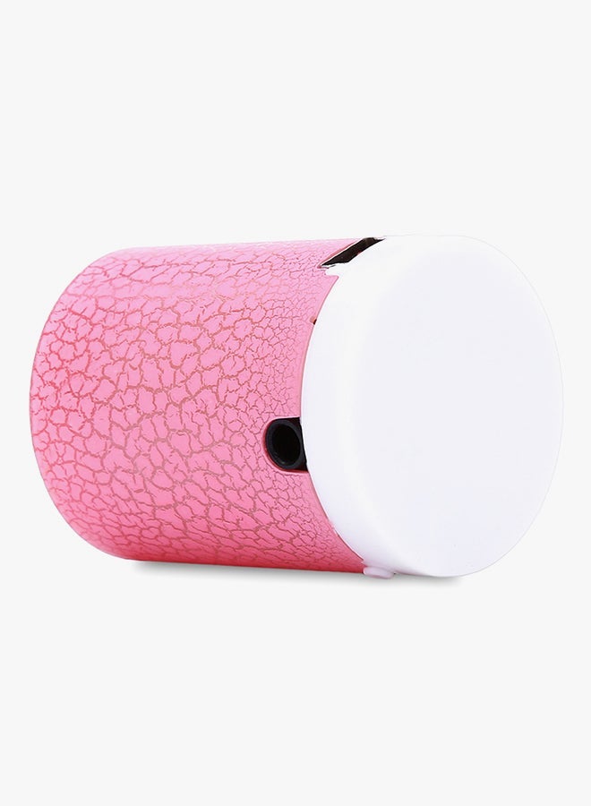 NIBEMINENT Crack Pattern Portable MP3 Player With Flash LED Light HQ-NO8536502 Pink  - Image 4