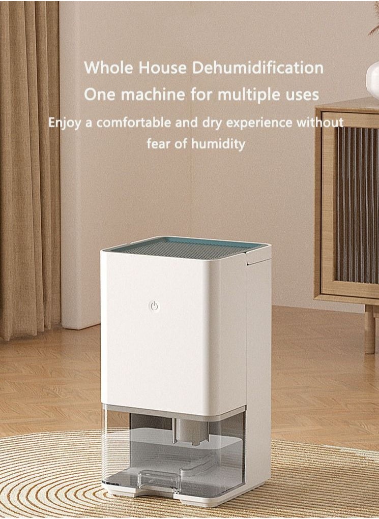 Arabest - Dehumidifier Home Basement Small Dehumidifier Dehumidifier White - Image 1