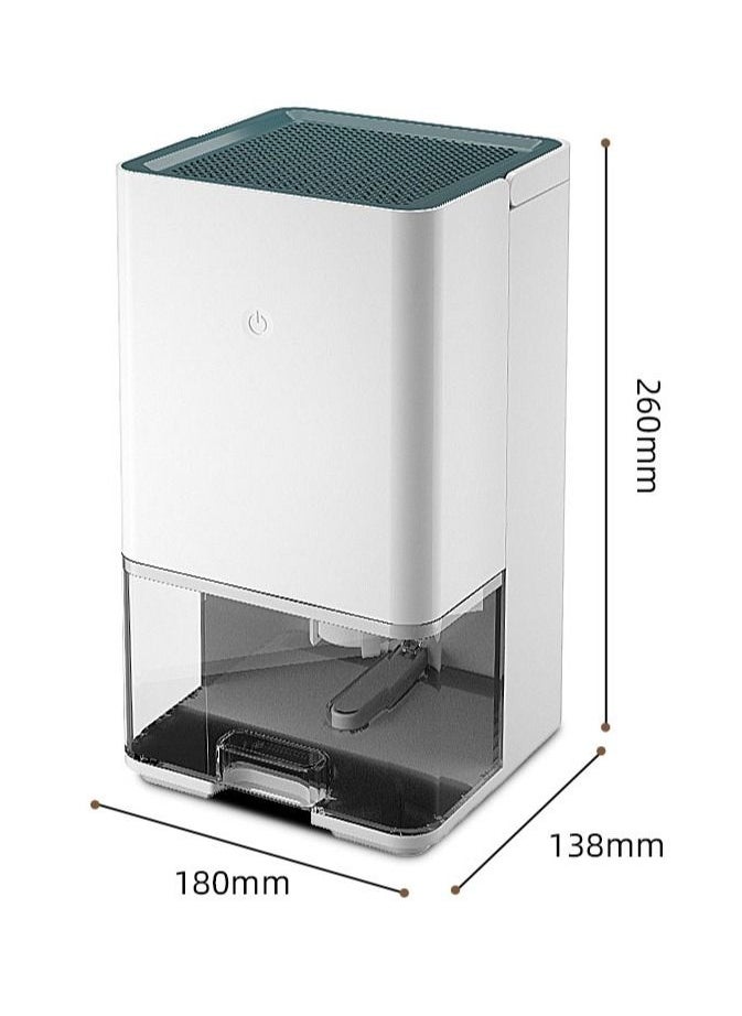 Arabest - Dehumidifier Home Basement Small Dehumidifier Dehumidifier White - Image 1