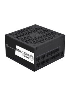SilverStone Hela 1200R Fully Modular ATX Power Supply, Cybenetics Platinum, 1200W Max Output Power, Gen5 12VHPWR PCIe Connector, 135mm Silent FDB Fan, Active PFC, SST-HA1200R-PM  - Image 1