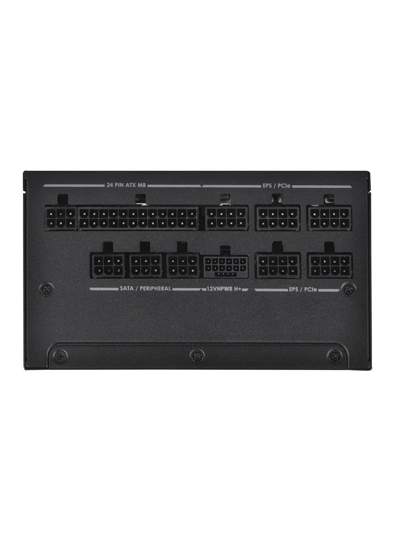 SilverStone Hela 1200R Fully Modular ATX Power Supply, Cybenetics Platinum, 1200W Max Output Power, Gen5 12VHPWR PCIe Connector, 135mm Silent FDB Fan, Active PFC, SST-HA1200R-PM  - Image 2